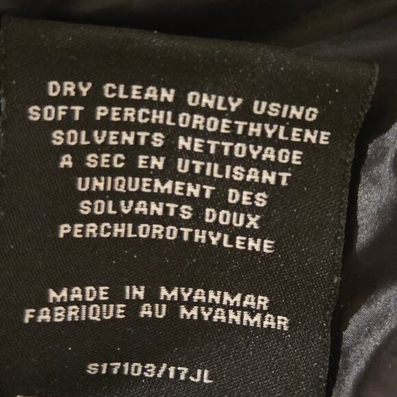 S13 New York KYLIE Dark Blue Detachable Hood Down Puffer Winter Jacket Parka - M - Picture 11 of 11